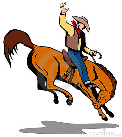 cowboy-riding-bucking-bronco-3217538